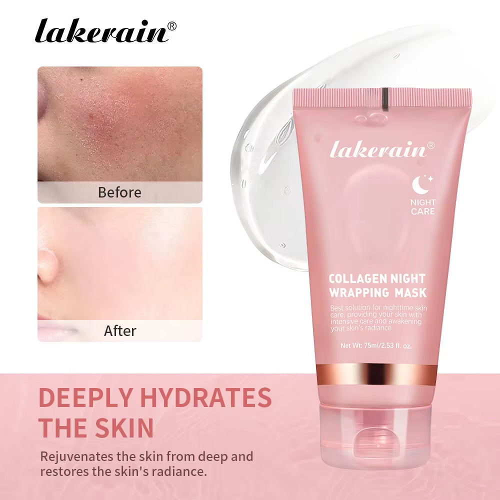 Collagen Peel off Facial Mask Pore Shrinking Blackhead Removal Oil Skin Rejuvenation Moisturizing Brightening Korean Skin Care